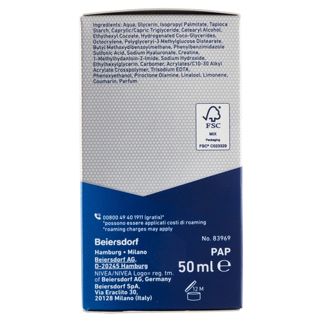 Nivea Men Active Age Hyaluron Crema Idratante Viso 50 ml